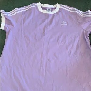 Lavender adidas t-shirt